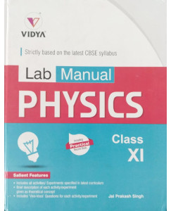 Vidya Lab Manual Physics Class - 11